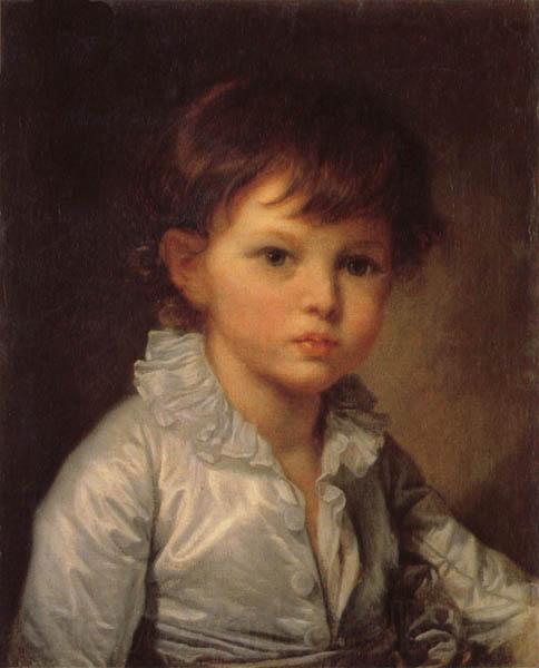 Jean-Baptiste Greuze Count P.A Stroganov as a Child Norge oil painting art
